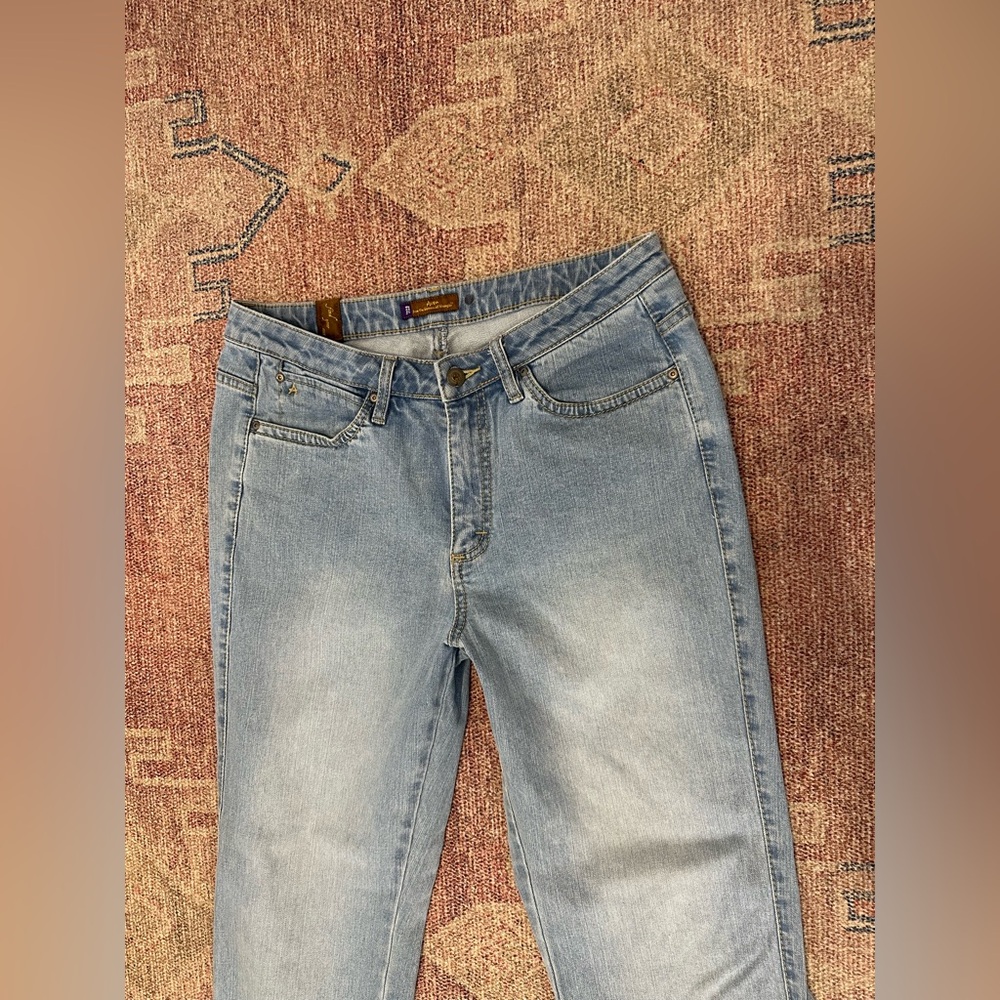 Wrangler Light Blue Women's baby Boot Cut Jeans - Picture 3 of 13